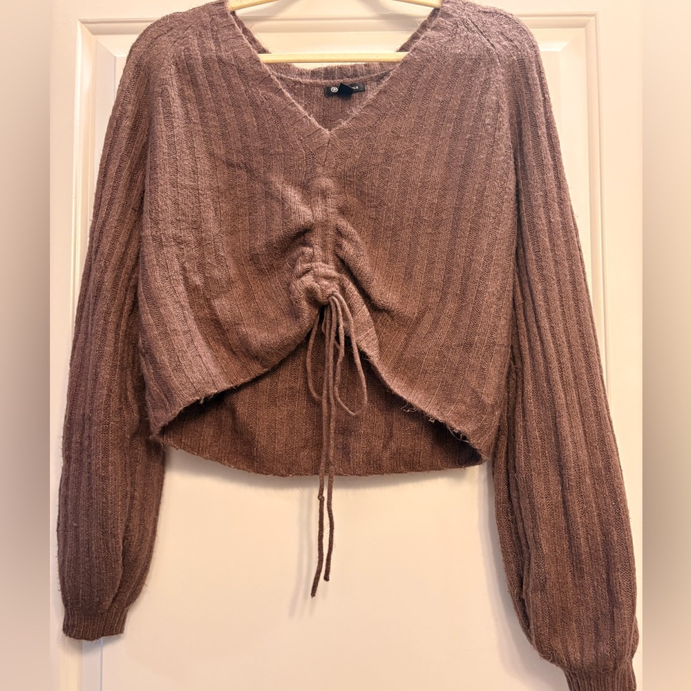 Versona Chocolate Knit Sweater